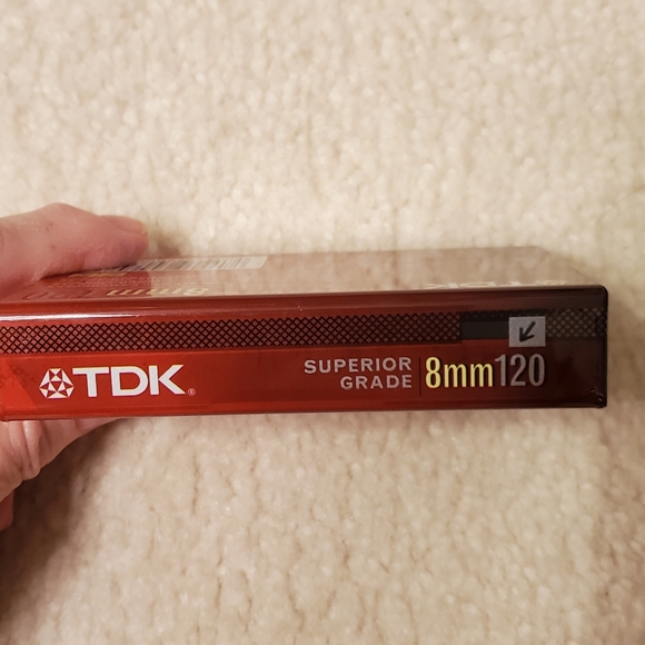 TDK 8mm 120 MP Premium Camcorder Tape MP in Factory Sealed Packaging NWT - Picture 4 of 9